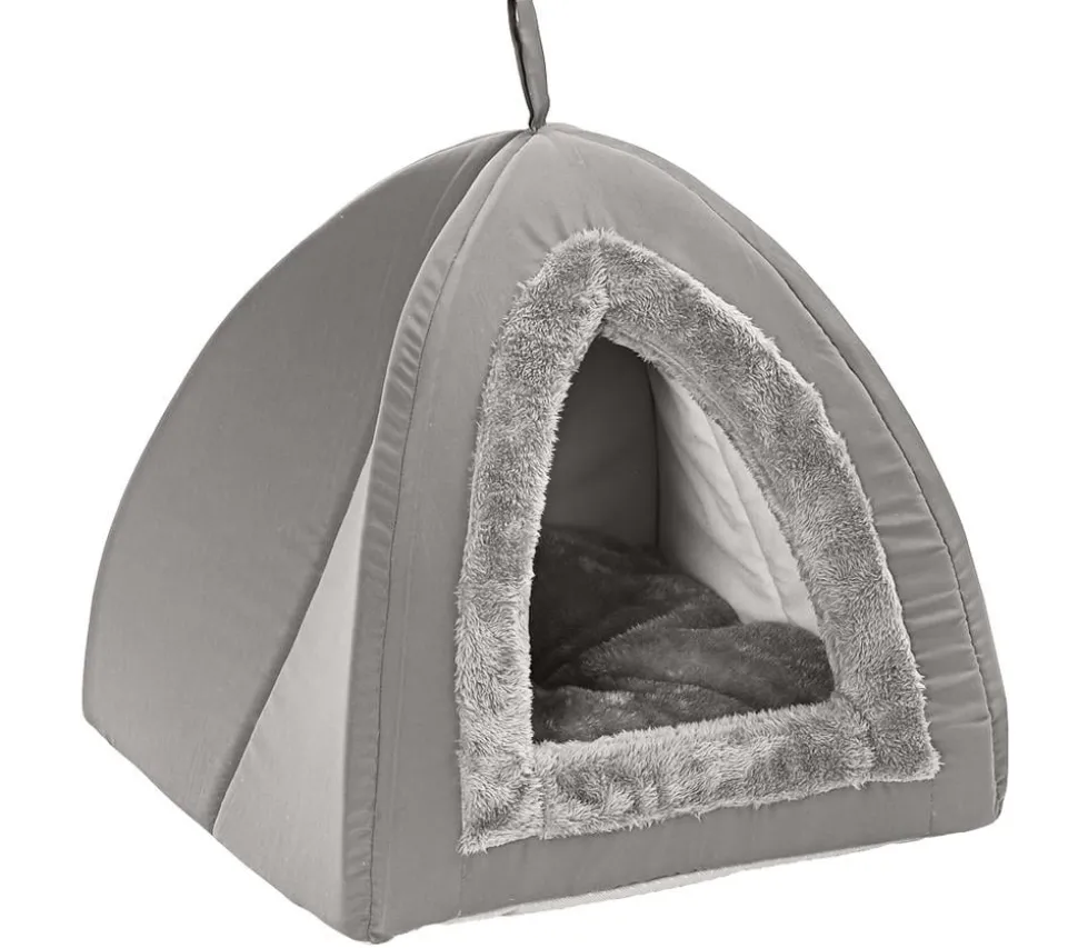 Dehner Lieblinge Kuschelhöhle Findus, grau