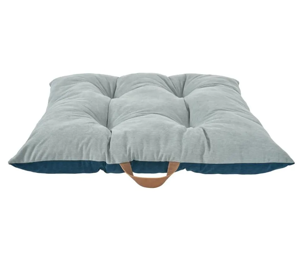 Dehner Lieblinge Kuschelkissen Pitch, rechteckig, blau