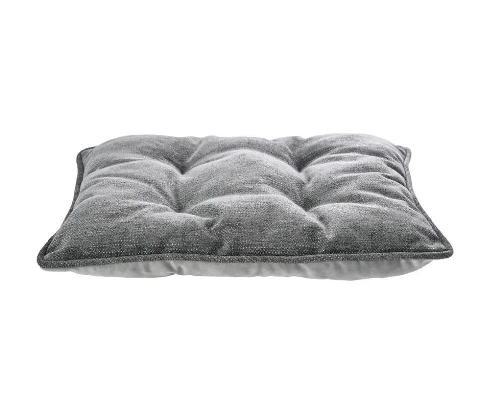 Dehner Lieblinge Kuschelkissen Linette, rechteckig, grau