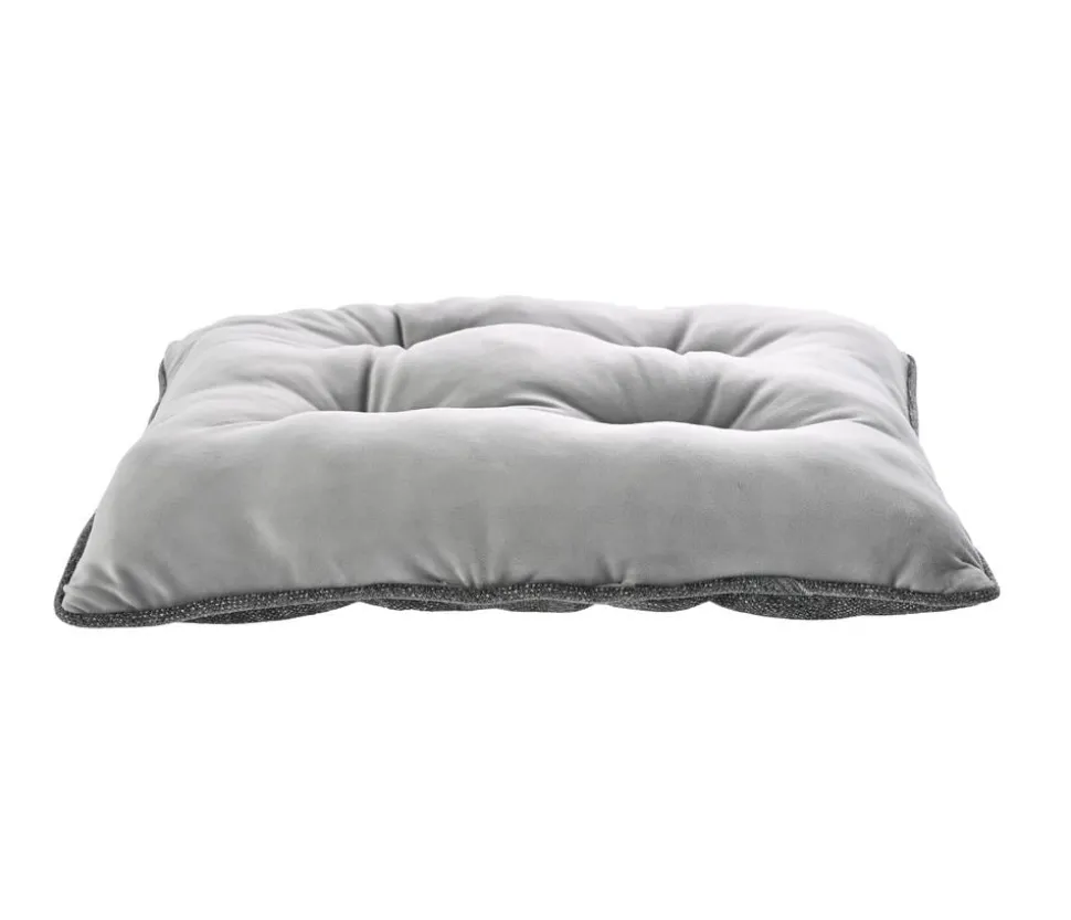 Dehner Lieblinge Kuschelkissen Linette, rechteckig, grau