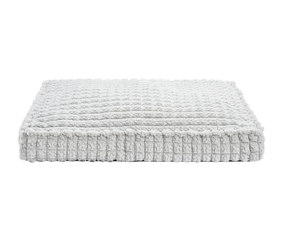Dehner Lieblinge Kuschelkissen Alaska, rechteckig, grau