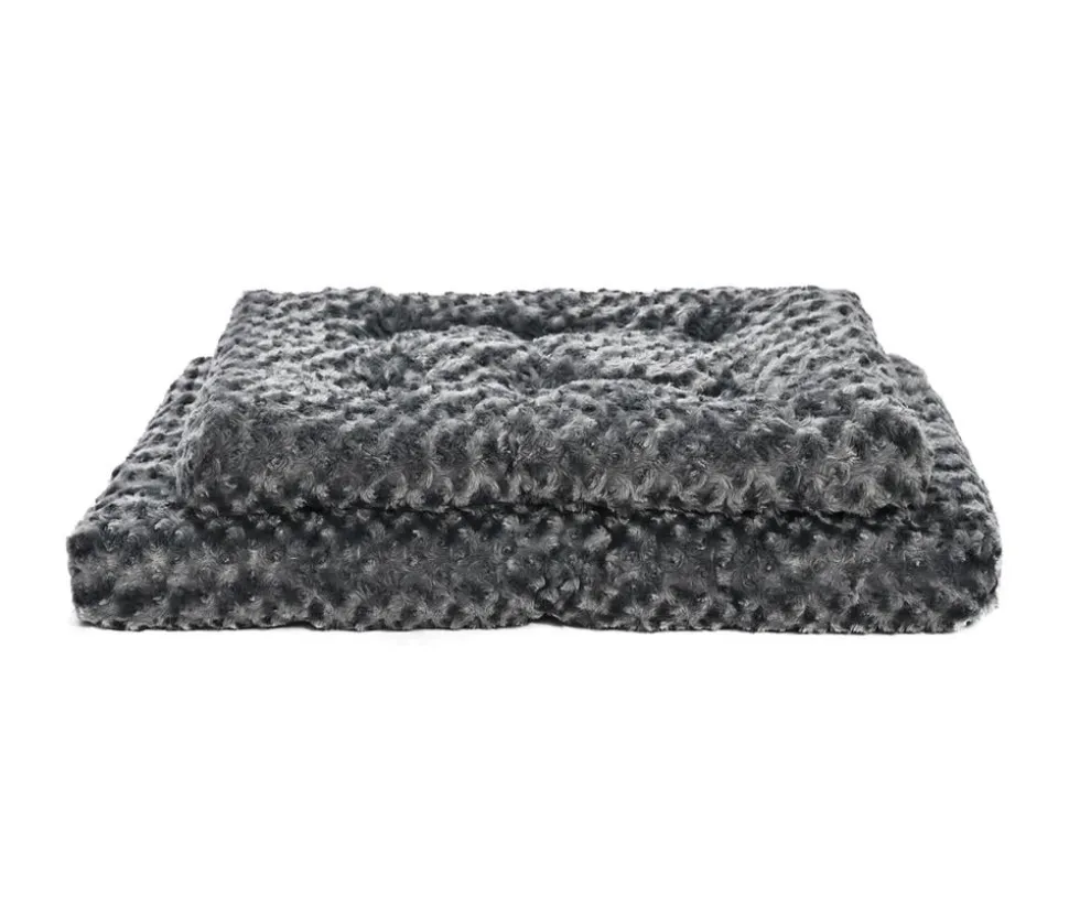 Dehner Lieblinge Kuschelkissen Finley, rechteckig, grau