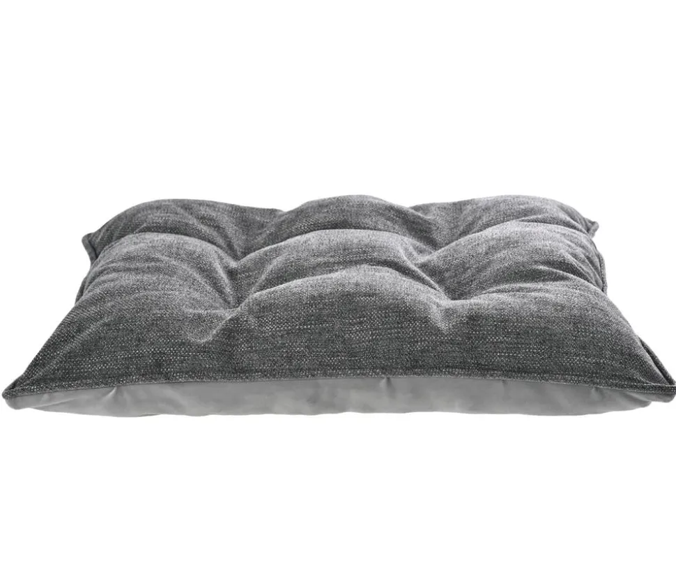 Dehner Lieblinge Kuschelkissen Linette, rechteckig, grau