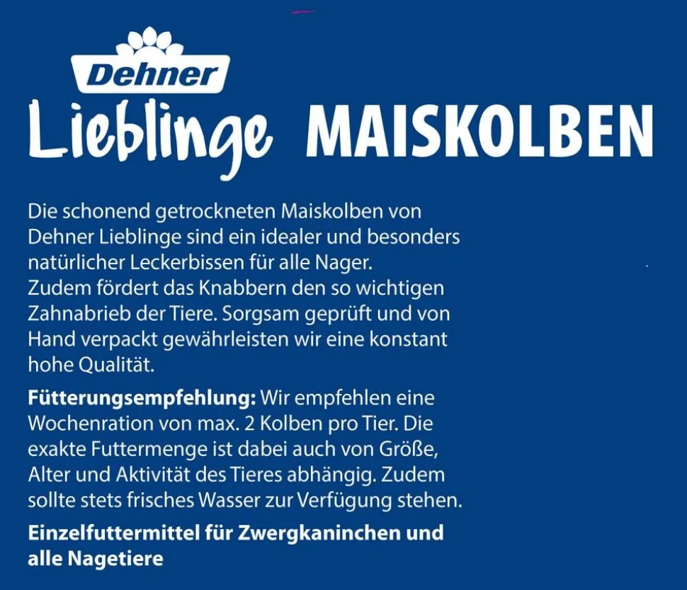 Dehner Lieblinge Maiskolben, 200 g