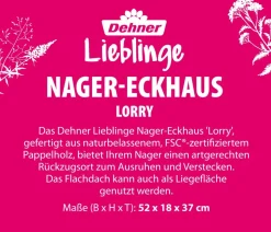 Dehner Lieblinge Nager-Eckhaus Lorry