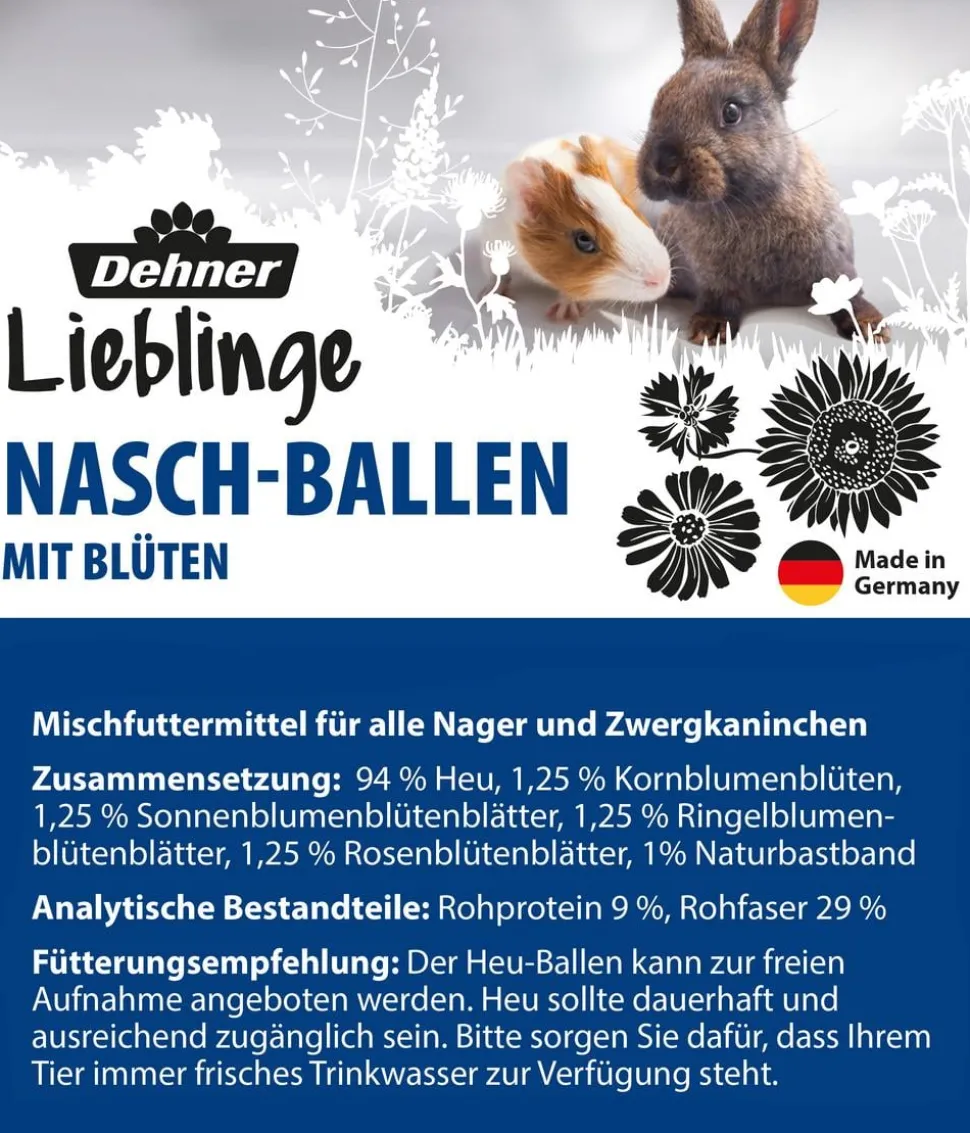 Dehner Lieblinge Nasch-Ballen mit Blüten, 500 g