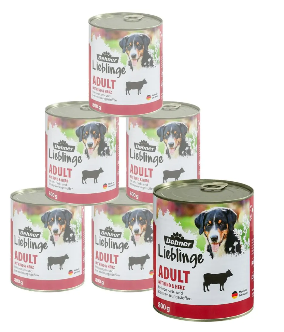 Dehner Lieblinge Nassfutter für Hunde Adult