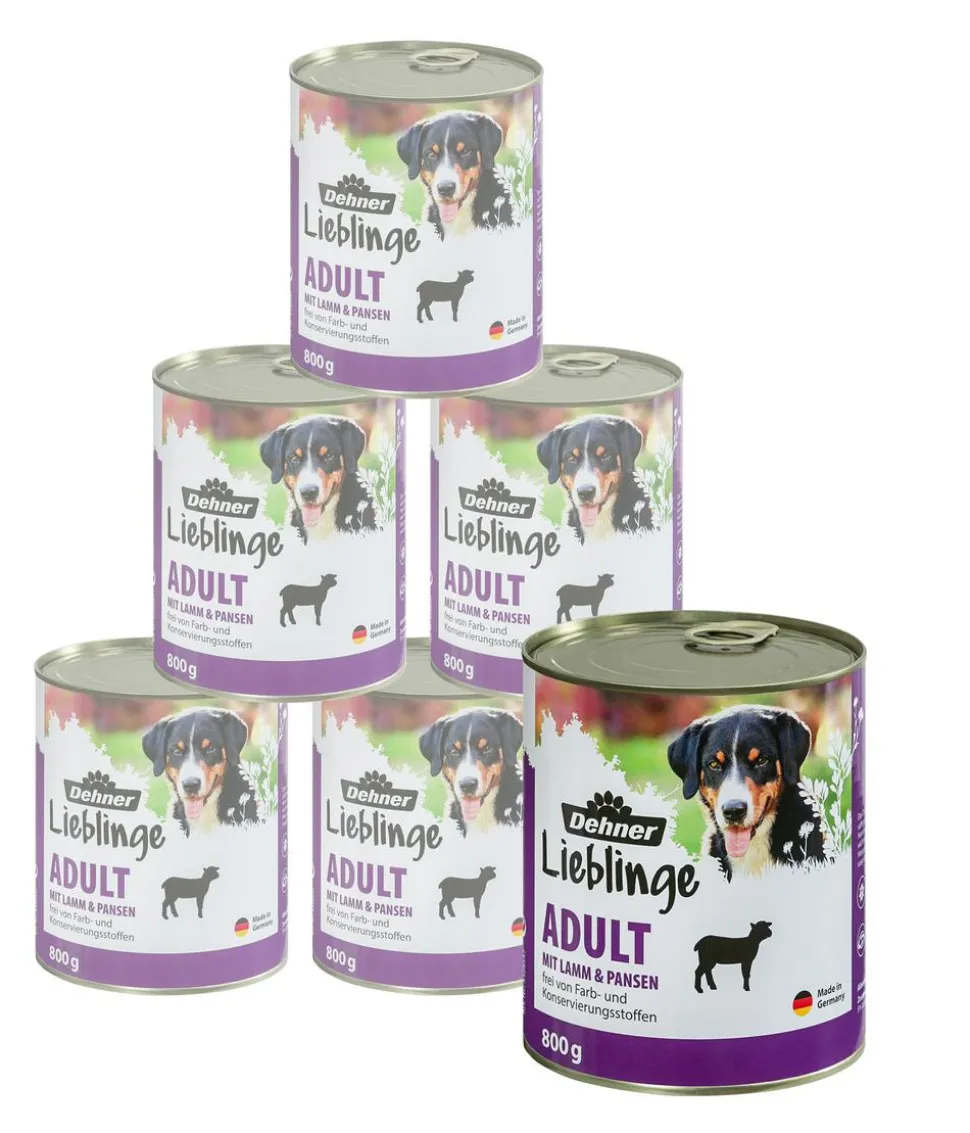 Dehner Lieblinge Nassfutter für Hunde Adult