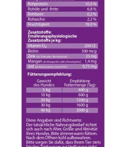 Dehner Lieblinge Nassfutter für Hunde Adult