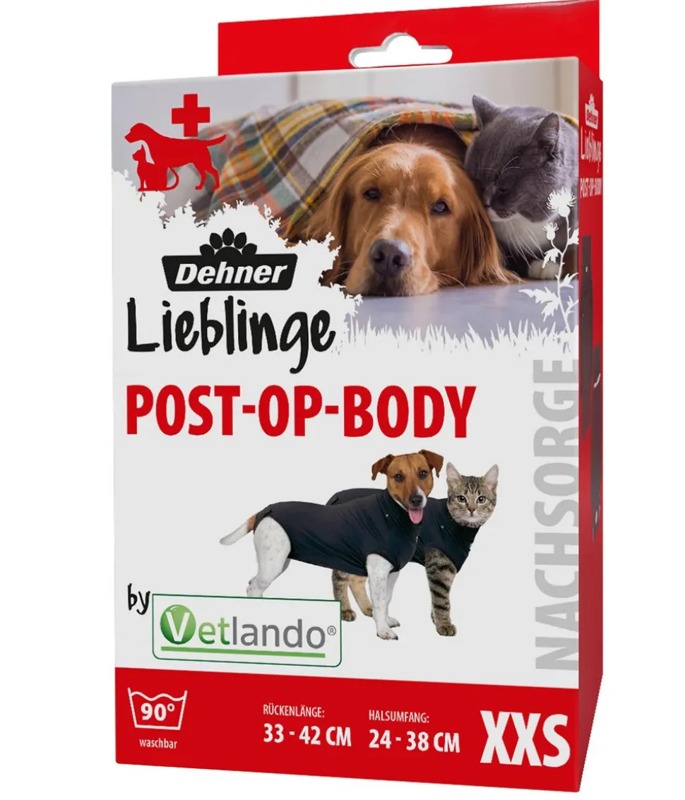 Dehner Lieblinge Post-OP-Body, schwarz