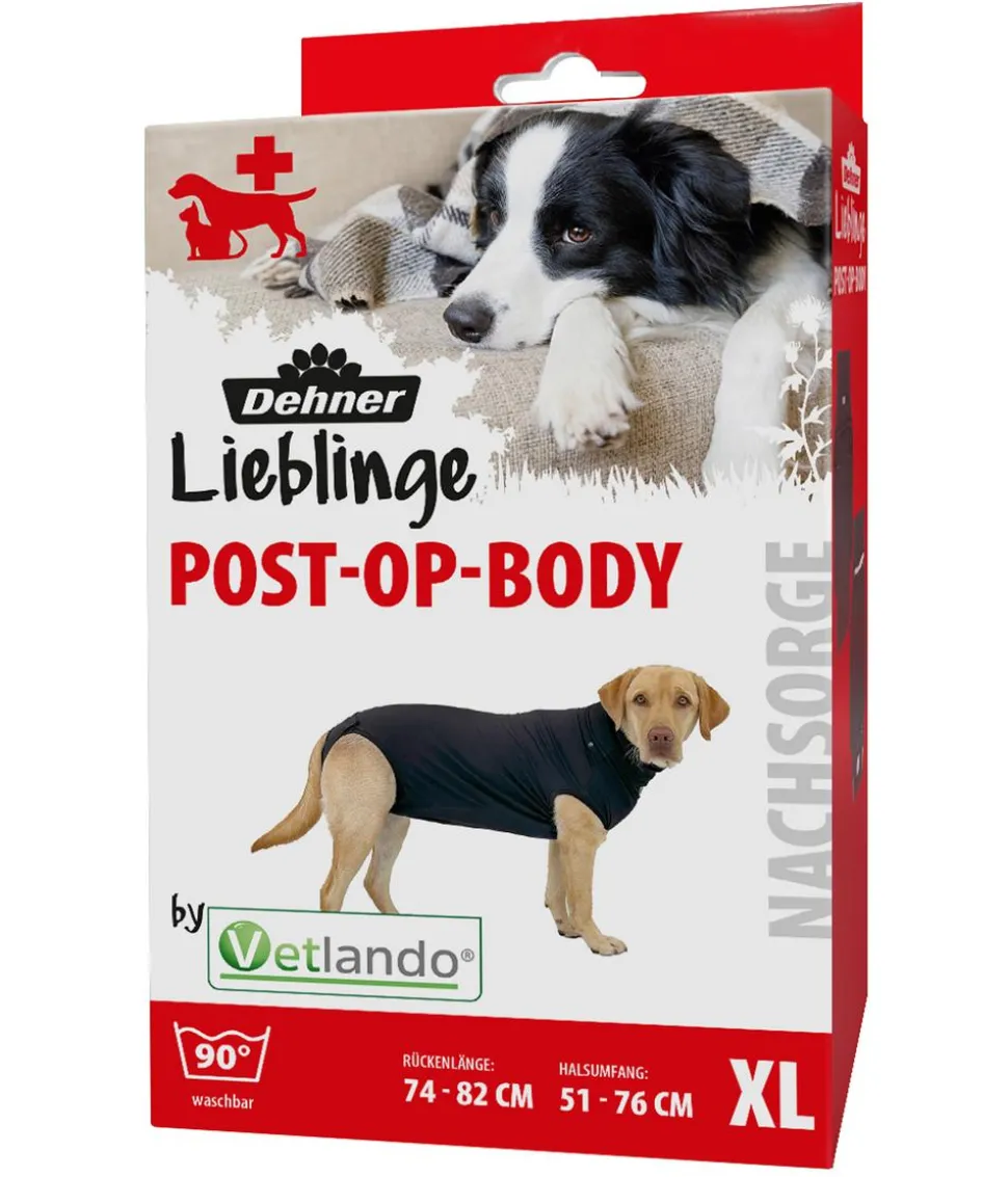 Dehner Lieblinge Post-OP-Body, schwarz