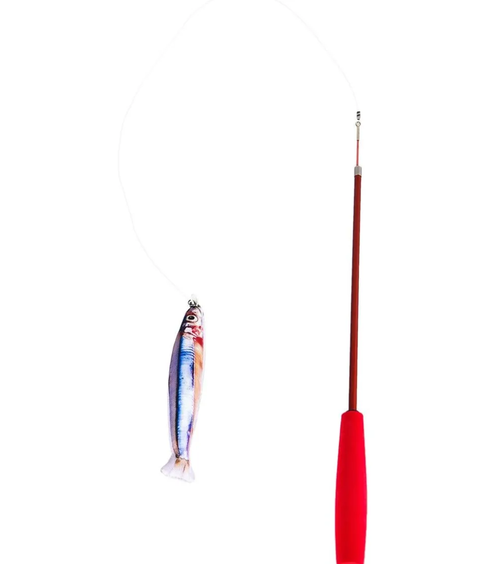 Dehner Lieblinge Spielangel Baitfish, ca. L37-91 cm