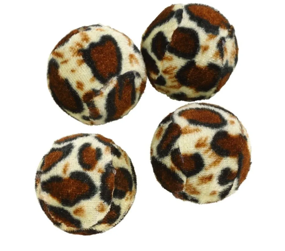 Dehner Lieblinge Spielbälle Leo, 4er-Set