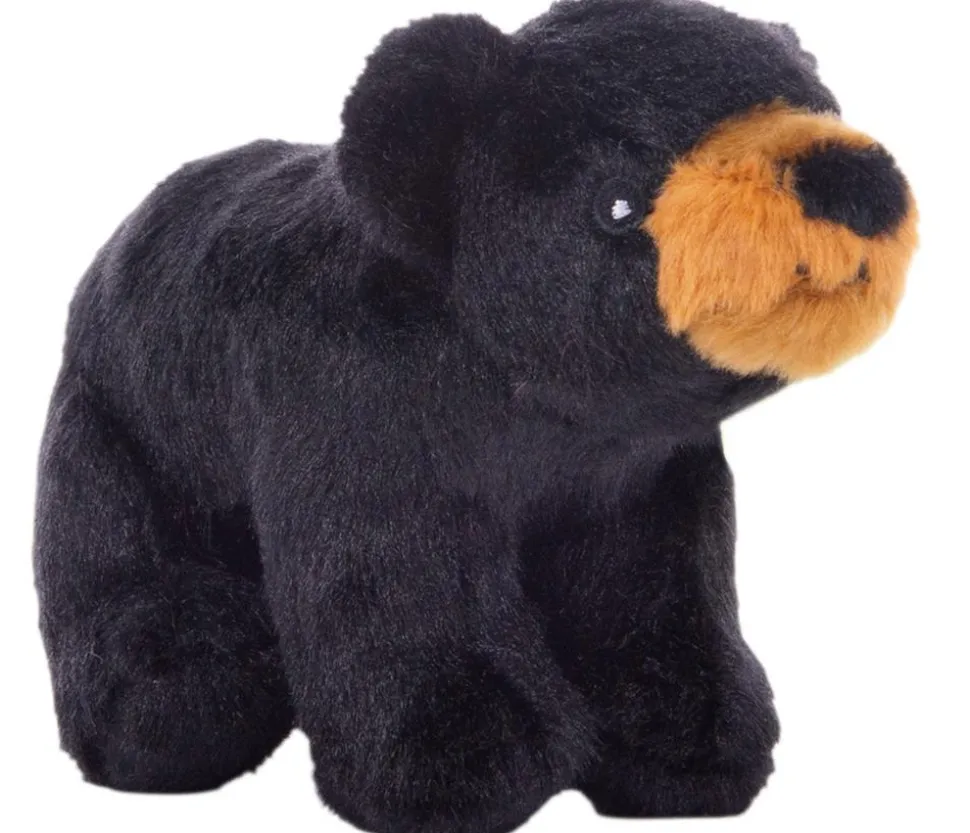 Dehner Lieblinge Stofftier Schwarzer Bär klein, ca. B17/H10 cm
