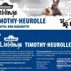 Dehner Lieblinge Timothy-Heurolle mit Apfel & Hagebutte, 200 g