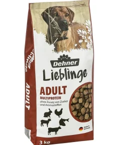 Dehner Lieblinge Trockenfutter für Hunde Multiprotein Adult