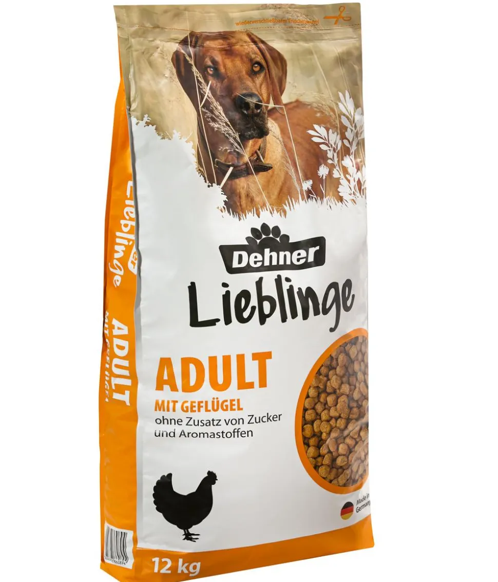 Dehner Lieblinge Trockenfutter für Hunde Adult, Geflügel