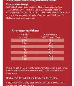 Dehner Lieblinge Trockenfutter für Katzen Adult, 2 kg