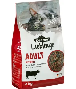Dehner Lieblinge Trockenfutter für Katzen Adult, 2 kg