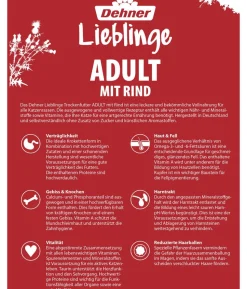 Dehner Lieblinge Trockenfutter für Katzen Adult, 2 kg