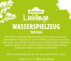 Dehner Lieblinge Wasserspielzeug Tortuga, ca. B20,5/H8/T23 cm