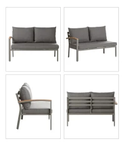 Dehner Lounge Colmar, 4-teilig