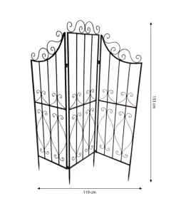 Dehner Metallparavent Antik