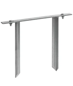 Dehner Metall-Rosenbogen Bodenanker, ca. B38/H30/T2,5 cm