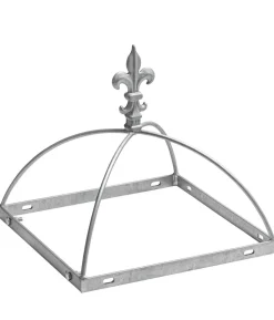Dehner Metall-Rosenbogen Spitze, ca. B40/H45/T40 cm