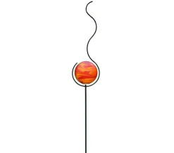 Dehner Metallstab Flamme, 180 cm