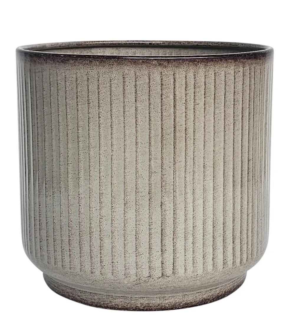 Dehner Metall-Topf Urban, rund
