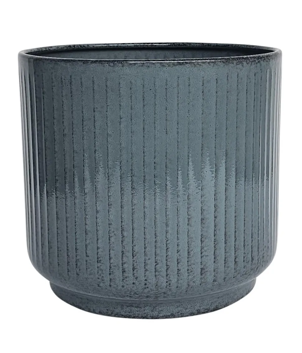 Dehner Metall-Topf Urban, rund