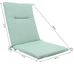 Dehner Mittellehnerauflage Veneto, ca. B48/H4/T108 cm