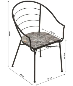 Dehner Mosaiksessel Grazia