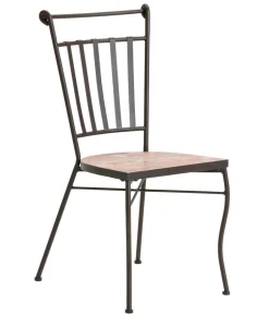 Dehner Mosaikstuhl Chiara, terra-rosé