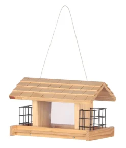 Dehner Natura Premium Futterhaus Aosta, ca. B28/H17,5/T19 cm