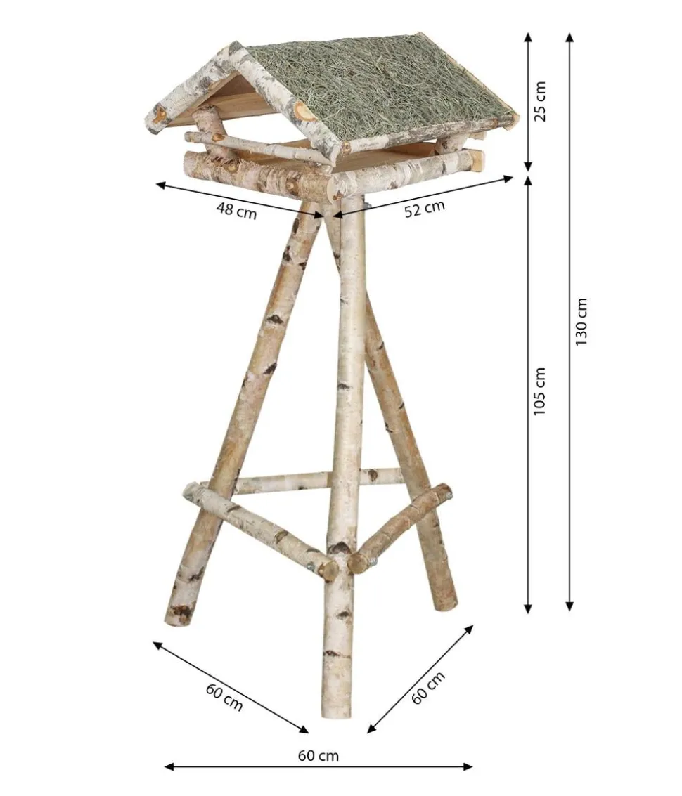 Dehner Natura Premium Futterfeder für Meisenknödel, ca. Ø7/L19 cm