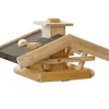 Dehner Natura Premium Futterhaus Watzmann, natur, ca. B55/H23/T40 cm