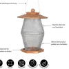 Dehner Natura Premium Futterhaus Watzmann, geflammt, ca. B55/H23/T40 cm