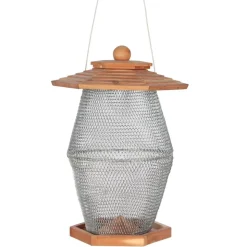 Dehner Natura Premium Futterhaus Watzmann, geflammt, ca. B55/H23/T40 cm