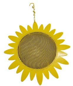 Dehner Natura Premium Futter-Spender Sonnenblume, ca. Ø20/T6 cm