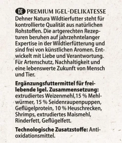 Dehner Natura Premium Igel-Delikatesse, 100g