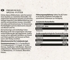 Dehner Natura Premium Igelfutter-Set, 3-teilig