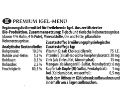 Dehner Natura Premium Igel-Menü, 16 x 100 g