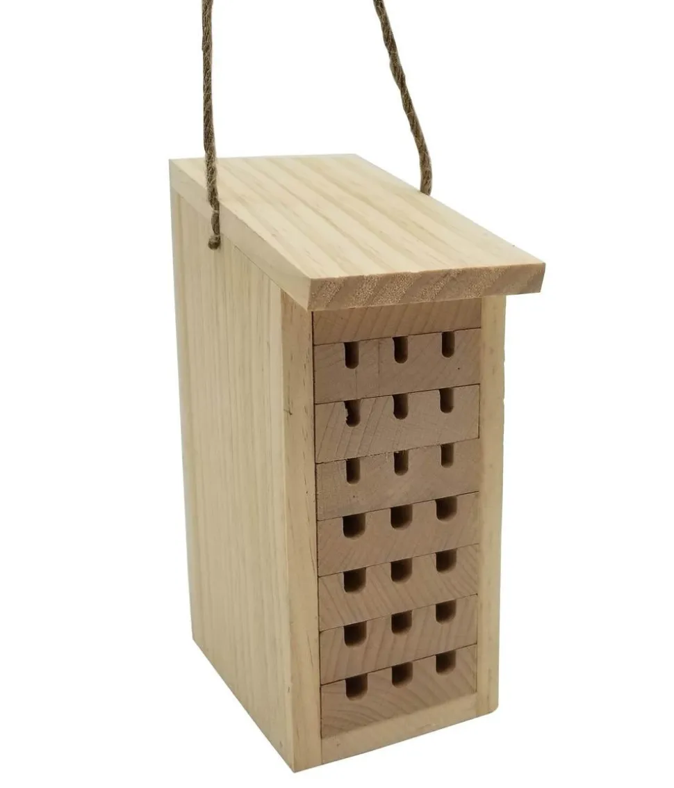 Dehner Natura Premium Insektenhotel Zermatt, ca. B8/H19,5/T12,5 cm