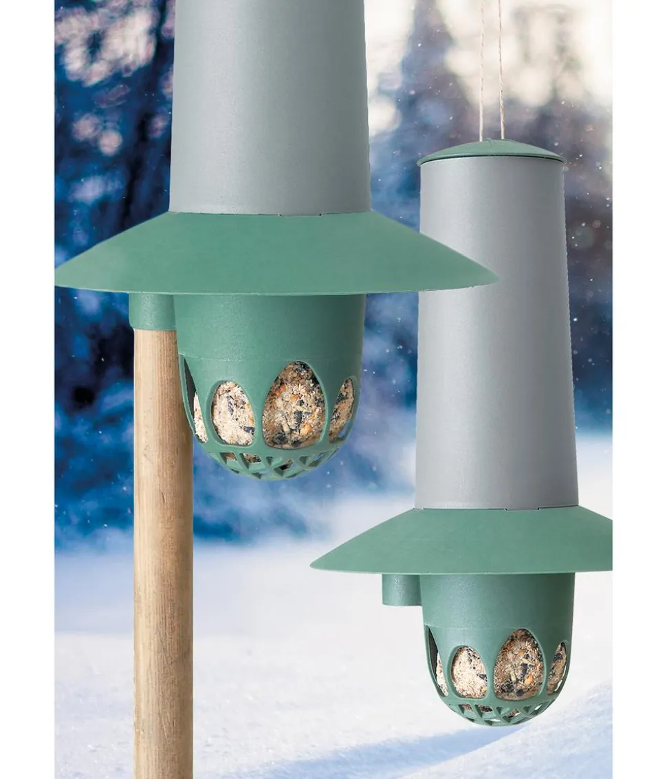 Dehner Natura Premium Meisenknödel-Futterstation, grün, ca. Ø20/H28 cm