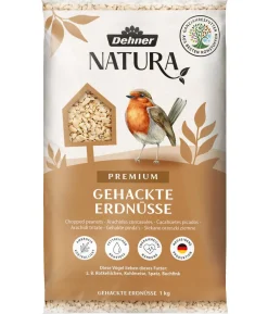 Dehner Natura Premium Wildvogelfutter Gehackte Erdnüsse