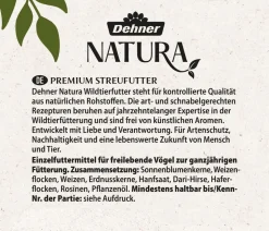 Dehner Natura Premium Wildvogel Streufutter, 5 l