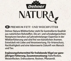 Dehner Natura Premium Wildvogel Fett- und Weichfutter