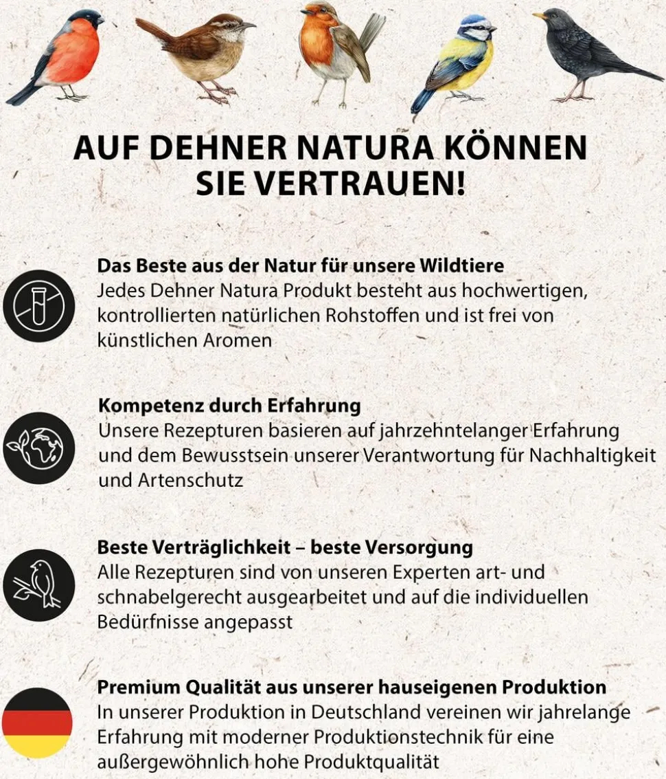 Dehner Natura Premium Wildvogelfutter Pinienzapfen